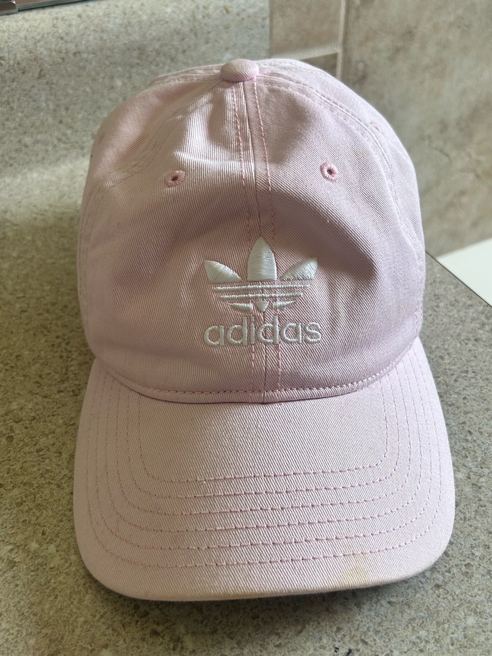 adidas Light Pink Trefoil Baseball Cap